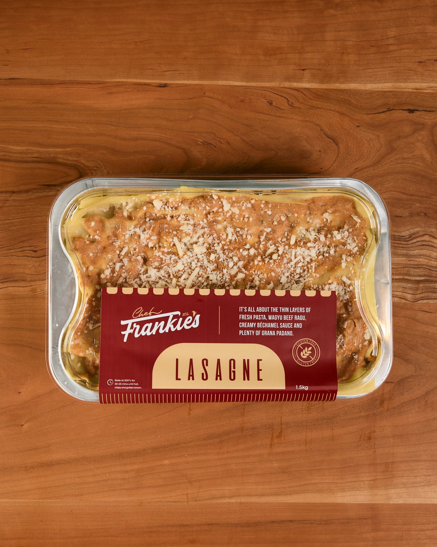 Gluten Free Wagyu Beef Lasagne (pre-orders in by Sunday, ready Wednesday)